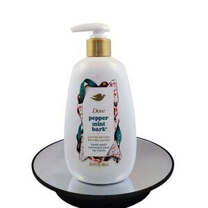 Dove Peppermint Bark Hand Wash 12oz Limited Edition Holiday Treats Seasonal Soap